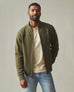 Men's Moto Full Zip - Deep Olive